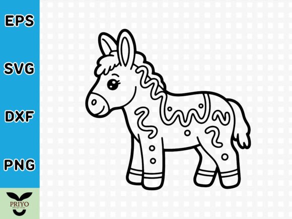 Gingerbread Donkey SVG Review