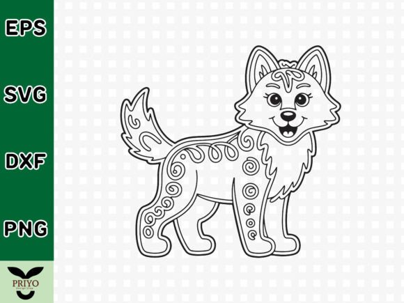 Gingerbread Wolf SVG Review