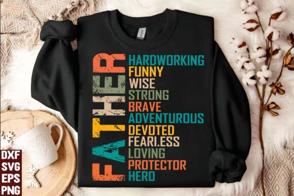 Hardworking Dad SVG Design