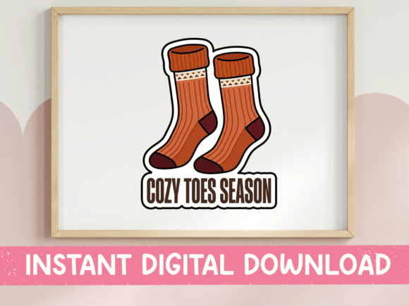 Hot Cocoa Mug Sticker Design