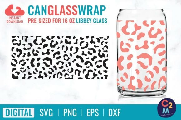 Leopard Libbey Glass 16oz SVG Review