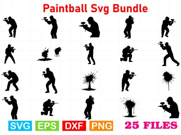 Paintball Svg Bundle Review