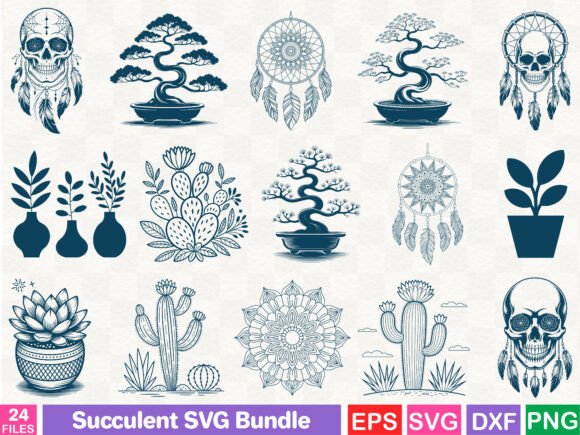 Succulent SVG Bundle Review