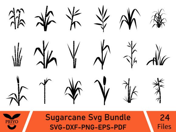 Sugarcane Svg Bundle, Sugar Cane SVG