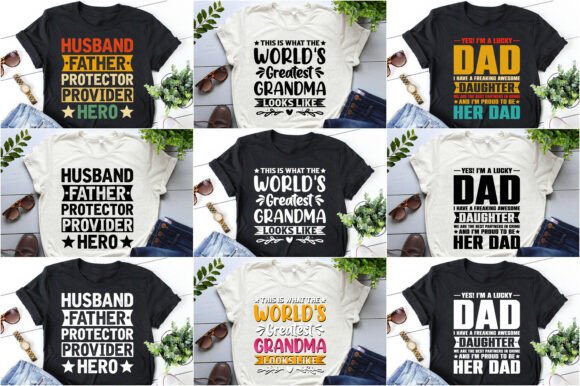Tshirt Design Bundle Png Svg Eps