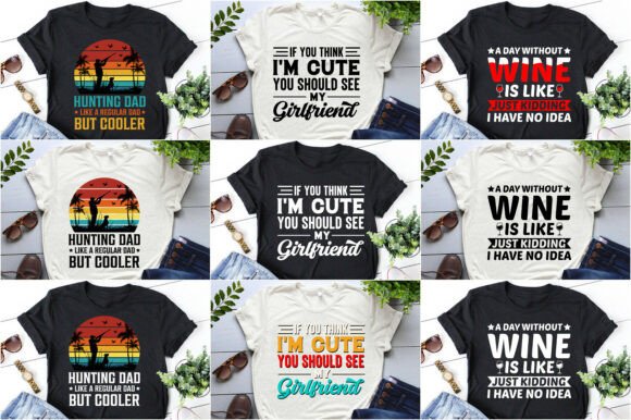 TShirt Design Bundle Svg Png Eps