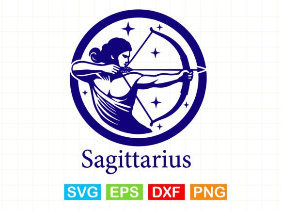 Zodiac Symbol Sagittarius, Astrology Svg