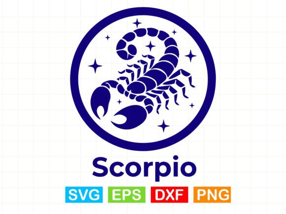 Zodiac Symbol Scorpio Astrology Sign Svg
